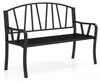 Garten- und Parkbank - 2-Sitzer Metallbank - Wetterfest - Produktbild-Vorschau 1