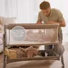 Lionelo Luna ein tragbares Beistellbett mit einer Matratze, Produktbild-Vorschau 5