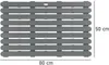 WENKO Badematte Indoor und Outdoor in Grau 50 x 80 cm Produktbild-Vorschau 9