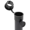 Pied de parasol pour mât Ø38/48 mm noir mat acier Voir les images du produit 5