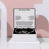À ma femme - Garde-moi toujours dans ton cœur Bracelet - Voir les images du produit 2