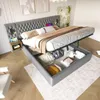 Komplett Schlafzimmerset: Elegantes Polsterbett mit Produktbild-Vorschau 1