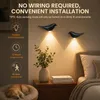 2x Moderne Led Wandleuchte Bewegungsmelder Innen Nachtlicht Produktbild-Vorschau 9