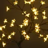 Světlo růžového stromu 24 LED USB rozhraní Stolní stolní Náhled obrázku produktu 6