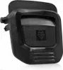 A black plastic accessory with a logo is shown against a white background. Produktbild-Vorschau