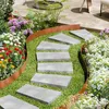 Bordures de jardin en acier, lot de 10, 40 x 4,5 pouces, Voir les images du produit 8