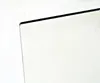 A close-up view of the corner of a piece of glass, likely for a fireplace or oven, against a white background. Produktbild-Vorschau