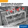 Exquisit Geschirrspüler GSP9614-030B inox | Spülmaschine 60 Produktbild-Vorschau 9