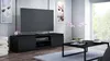 TV stolek 140 cm černý matný moderní Náhled obrázku produktu 3