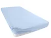 Jersey Spannbettlaken 180x200 - 200x200 cm Bleu / Hell Blau Produktbild-Vorschau 2