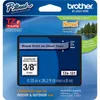 BROTHER Schriftband TZ-121 9mm 8m schwarz auf transparent Produktbild-Vorschau 9
