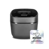 A Zojirushi rice cooker is shown against a white background, with a logo overlay in the bottom right corner. Produktbild-Vorschau