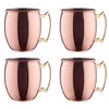BUTLERS MOSCOW MULE 4x Becher glänzend 470ml Produktbild-Vorschau 1