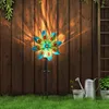 2er Set LED Solarleuchte, Glaskugel, Windrad, bunt Produktbild-Vorschau 3