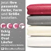 DecoHomeTextil Punkte Muster Optik Tischdecke Damast Produktbild-Vorschau 3
