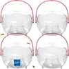 4x Wespenfalle Insektenschutz 18cm groß transparent Produktbild-Vorschau 1