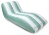 Swim Essentials Premium Lounge Float – Grün/Weiß – Essence Produktbild-Vorschau 1