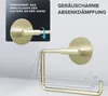 Toiletrolhalter aus Edelstahl, goud, ohne Bohren, Produktbild-Vorschau 2