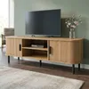 Meuble TV SCAVA, cannelé, 140 x 40 x 46 cm Voir les images du produit 13