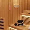 vidaXL Sauna-accessoire set, 4 stuks, zwart Productafbeelding-voorbeeld 2