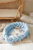 Babynest 2-in-1, Nestchen, & Bettschlange Himmelblau – Produktbild-Vorschau 1