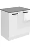 Belini Unterschrank Küche, Spülenunterschrank 80 cm Breite. Produktbild-Vorschau 1