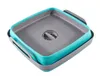 SPÜLSCHÜSSEL 10L faltbar 30x30cm Blau platzsparend Produktbild-Vorschau 3