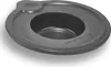 A gray KitchenAid mixing bowl insert. Voir les images du produit