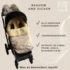 COOSY Coprigambe in pelle di agnello Colore: ginger Anteprima dell’immagine prodotto 7