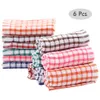 Lot de 6 torchons de cuisine en coton, absorbants, non Voir les images du produit 6