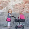 Bandits & Angels Puppenwagen Pink Schwarz Black Angel 2in1 Produktbild-Vorschau 2