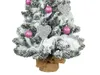 Geschmückter künstlicher Weihnachtsbaum PERLENHERZ 60 cm Produktbild-Vorschau 4
