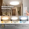 38W 40CM Led Deckenleuchte Weiß Dimmbar 3 Farbtemperaturen Produktbild-Vorschau 5