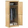 vidaXL Armoire Corona 76x50x170 cm pin massif Voir les images du produit 2
