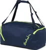 A navy blue duffel bag with lime green accents and branding. Náhľad obrázku produktu
