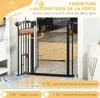 PawHut Barrière de sécurité pour animaux avec porte Voir les images du produit 4