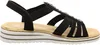 Rieker Keilsandaletten Damen 31373730393531 Schwarz 39 EU Produktbild-Vorschau 49
