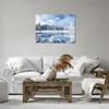 Bild auf Leinwand - Leinwandbild - Einteilig - Wald Eis See Produktbild-Vorschau 6