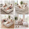GLP Modulares Ecksofa 256 cm aus Cord, 4-Sitzer mit Produktbild-Vorschau 4