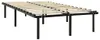 Struttura letto in metallo nero 160×200 cm Anteprima dell’immagine prodotto 1