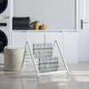 vidaXL Wäscheständer für Badewanne Ausziehbar 53-90 cm Produktbild-Vorschau 2