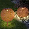 LED Solarleuchte, Dekorgeflecht-Kugel, Höhe 54 cm Produktbild-Vorschau 12