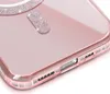Guess IML Glitter Circle MagSafe Hülle für iPhone 16e Pink Produktbild-Vorschau 4