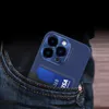 Leder-Standhülle für iPhone 14 Pro, Kartenetui mit Ständer, Produktbild-Vorschau 2