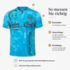 Herren T-Shirt | Sommershirt | Batik Optik | 2879 Türkis L Produktbild-Vorschau 7