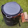 Liatinový kotlík BBQ-Toro 16 l s kazanovou rúrou Ø 45 cm, Náhľad obrázku produktu 2