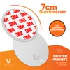 Villkin Magnethalter für Rauchmelder 7cm, 10Stück – Produktbild-Vorschau 3