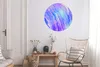 MuchoWow® Aluminium Wandkreis Neon - Edelsteine - Achat Ø Produktbild-Vorschau 4