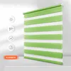 Grandekor Doppelrollo Klemmfix ohne Bohren 80x150cm Grün Produktbild-Vorschau 2