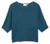 Comma Damen Strickpullover Blau Größe M Produktbild-Vorschau 1